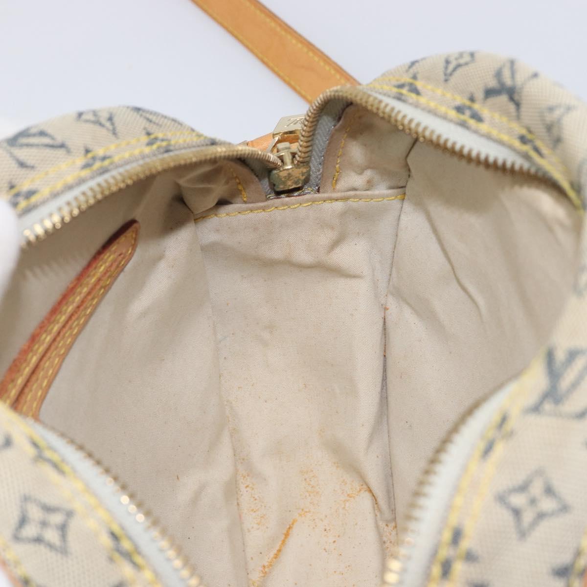 LOUIS VUITTON Monogram Mini Jeanne GM Shoulder Bag Blue M92000 LV Auth ep16901