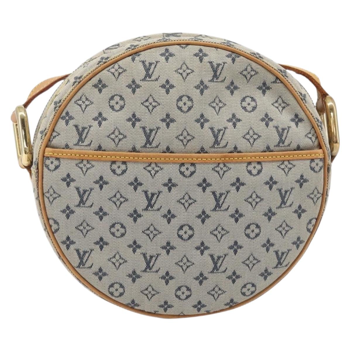 LOUIS VUITTON Monogram Mini Jeanne GM Shoulder Bag Blue M92000 LV Auth ep16901