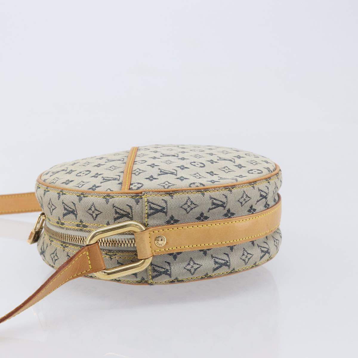 LOUIS VUITTON Monogram Mini Jeanne GM Shoulder Bag Blue M92000 LV Auth ep16901