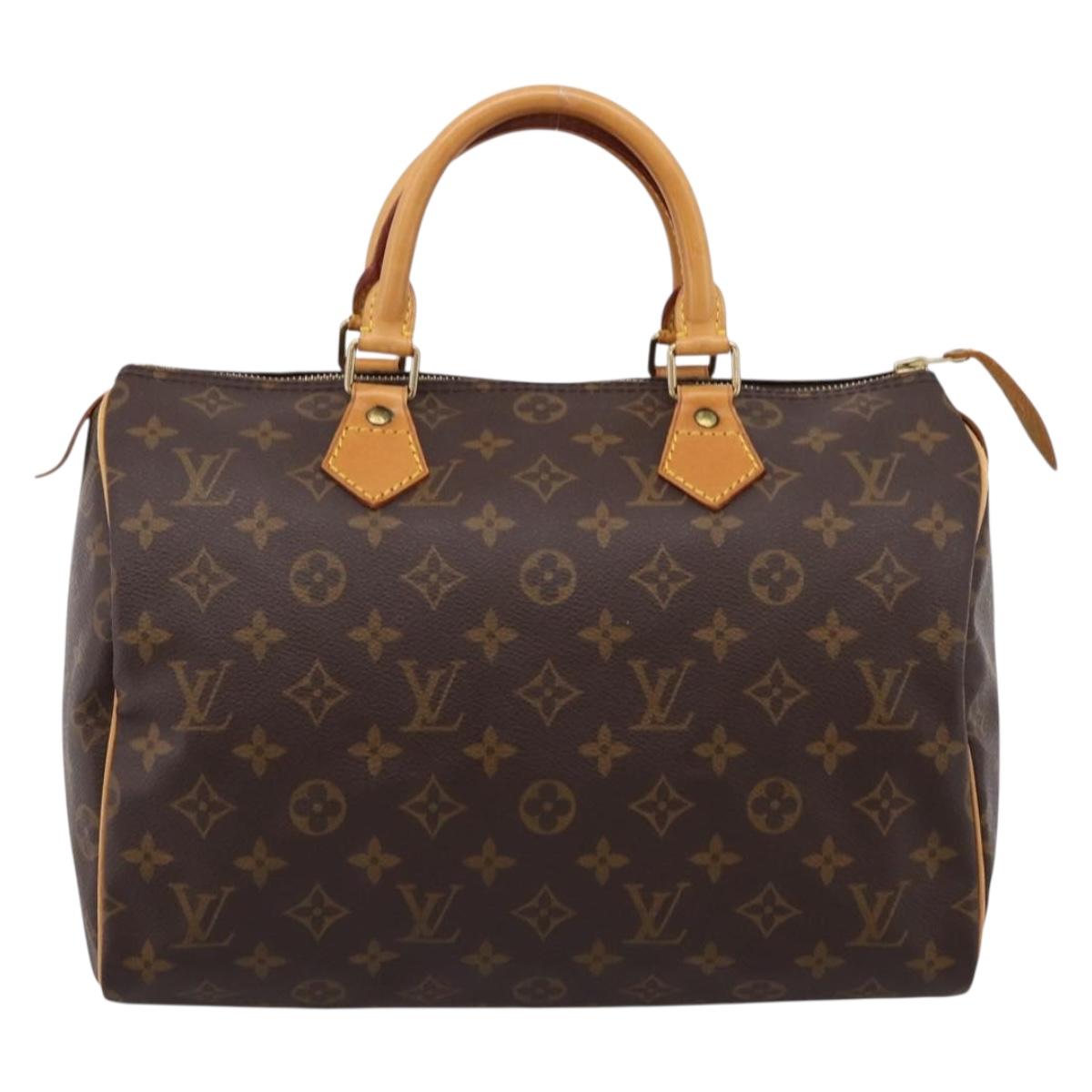 LOUIS VUITTON Monogram Speedy 30 Hand Bag M41526 LV Auth ep16921V