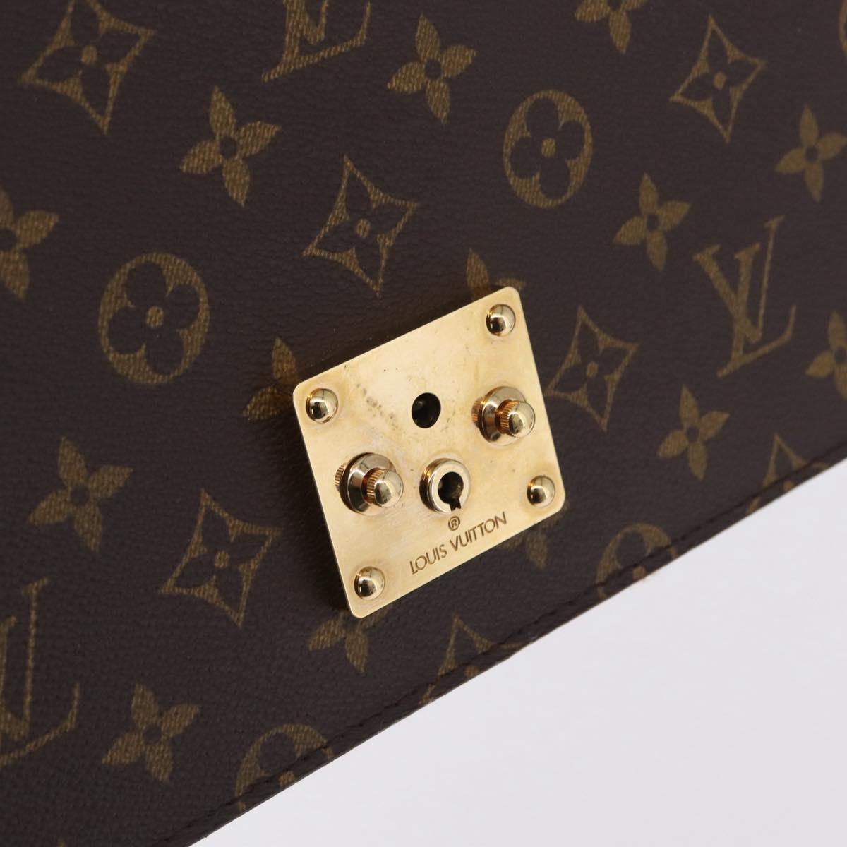 LOUIS VUITTON Monogram Concorde Hand Bag M51190 LV Auth ep16924A