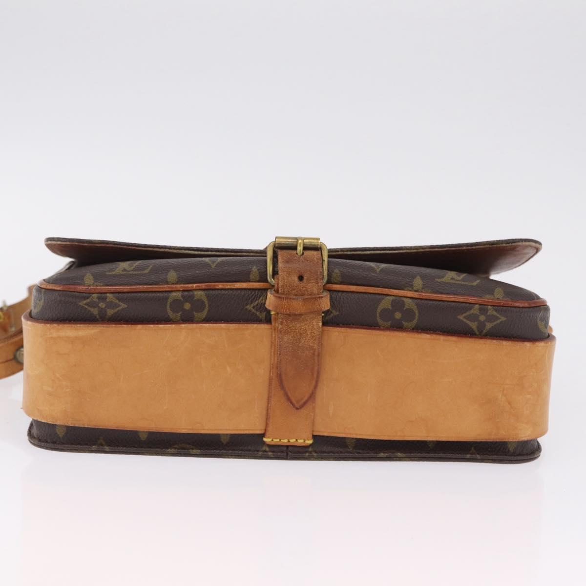 LOUIS VUITTON Monogram Cartouchiere GM Shoulder Bag M51252 LV Auth ep16925