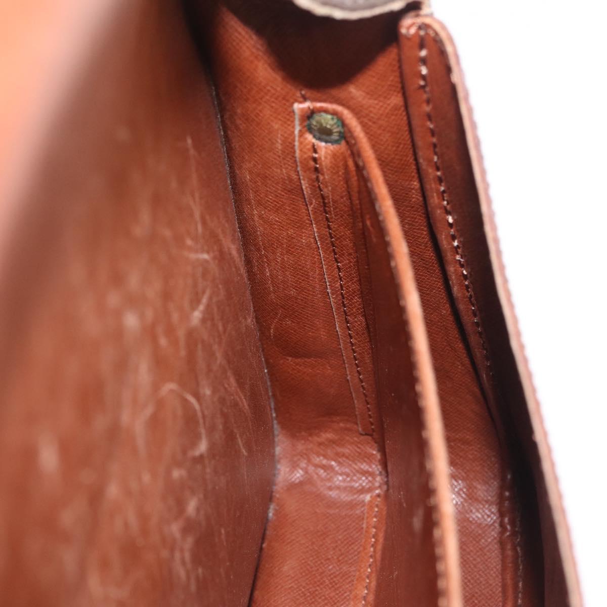 LOUIS VUITTON Monogram Cartouchiere GM Shoulder Bag M51252 LV Auth ep16925