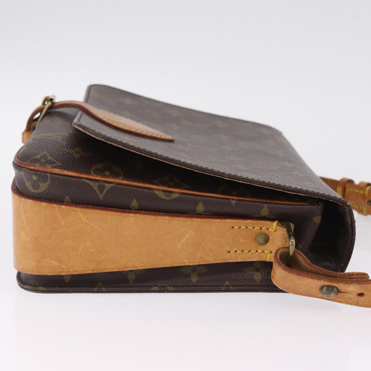 LOUIS VUITTON Monogram Cartouchiere GM Shoulder Bag M51252 LV Auth ep16925