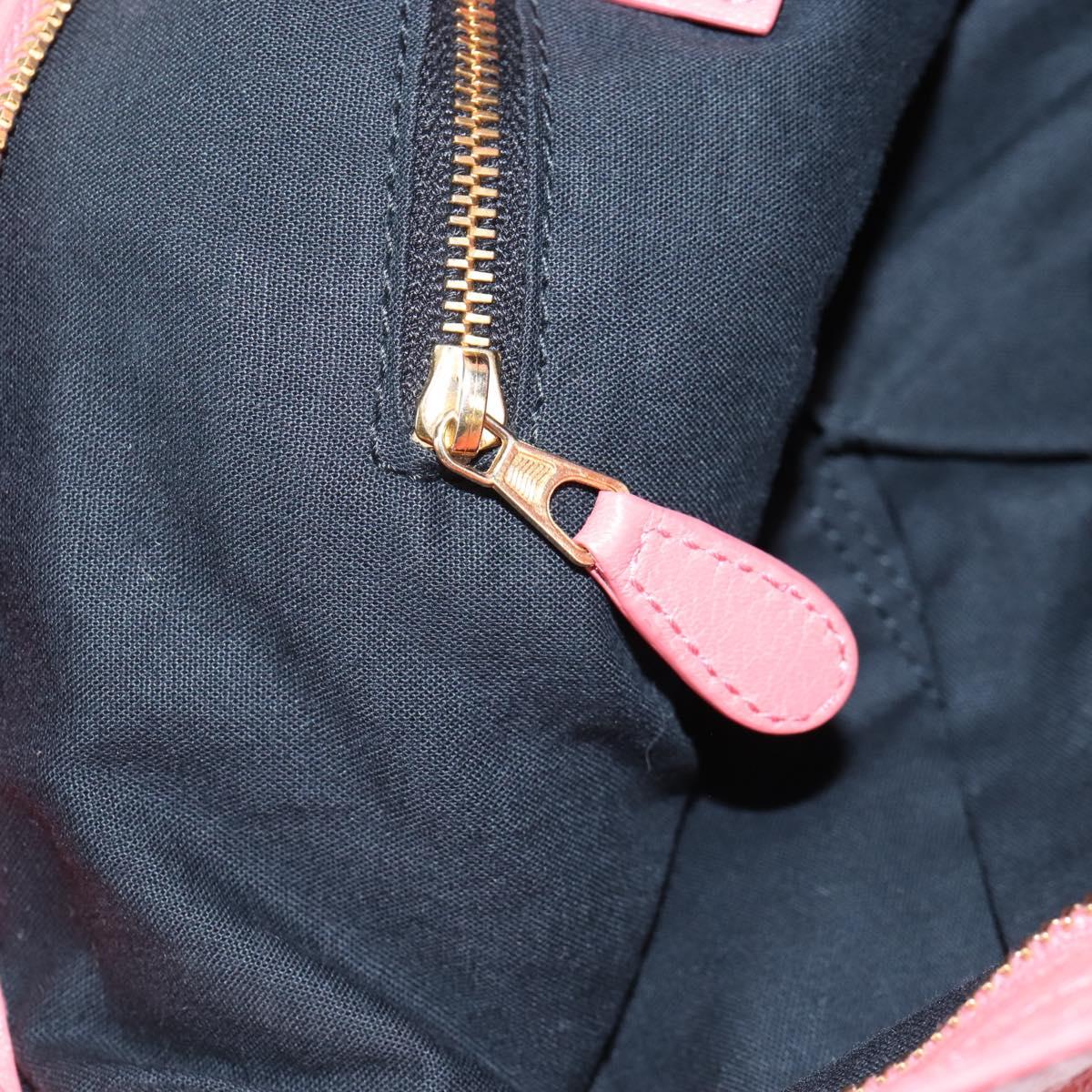 Balenciaga The Giant Town Hand Bag Leather 2way Pink Gold 285434 Auth ep16933M