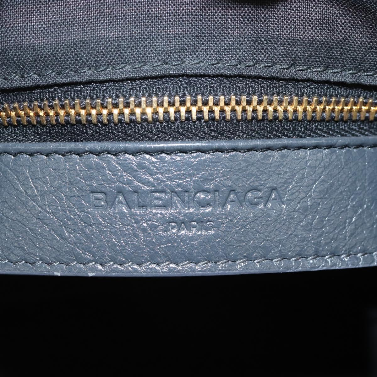Balenciaga Giant Mini City Hand Bag Leather 2way Gold Gray 309544 Auth ep16934M