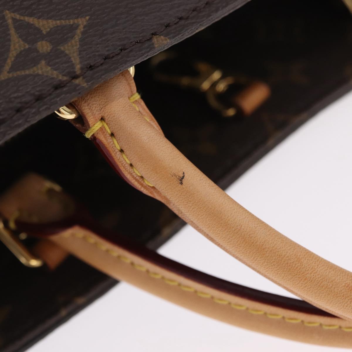 LOUIS VUITTON Monogram Montaigne BB Hand Bag 2way M41055 LV Auth ep16938V