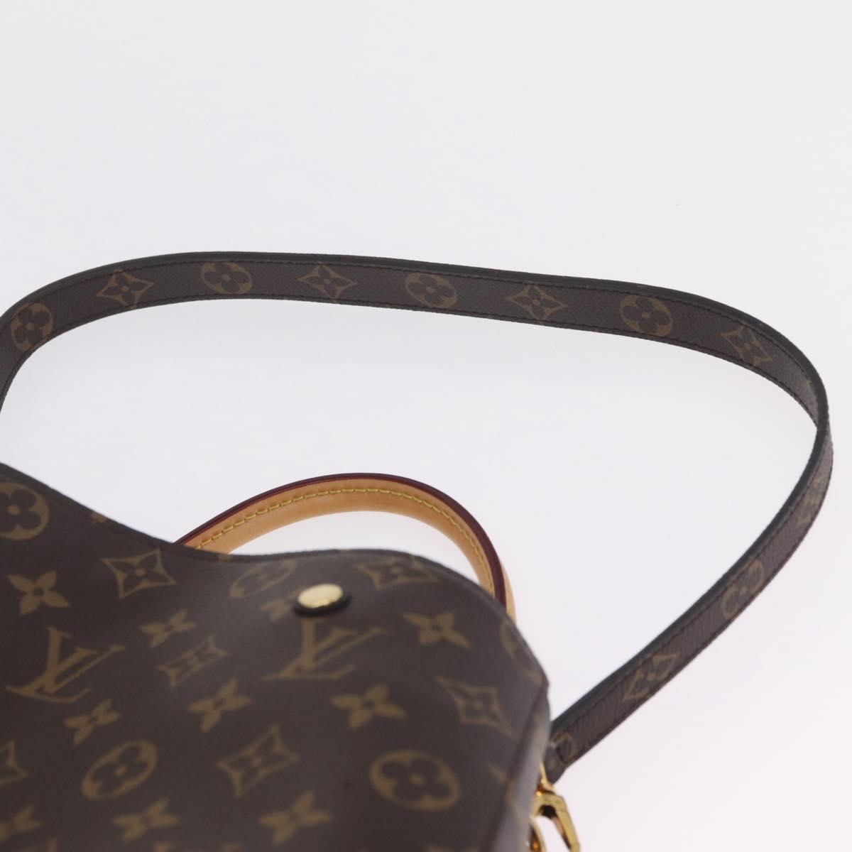 LOUIS VUITTON Monogram Montaigne BB Hand Bag 2way M41055 LV Auth ep16938V