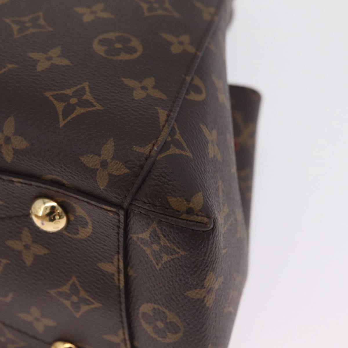 LOUIS VUITTON Monogram Montaigne BB Hand Bag 2way M41055 LV Auth ep16938V