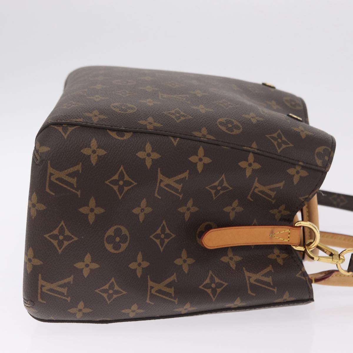 LOUIS VUITTON Monogram Montaigne BB Hand Bag 2way M41055 LV Auth ep16938V