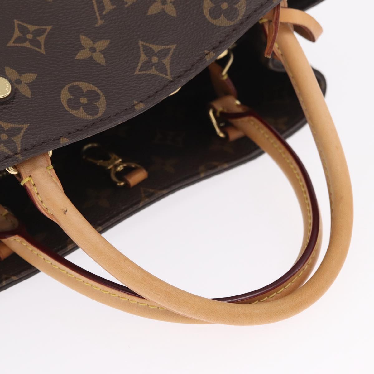 LOUIS VUITTON Monogram Montaigne BB Hand Bag 2way M41055 LV Auth ep16938V