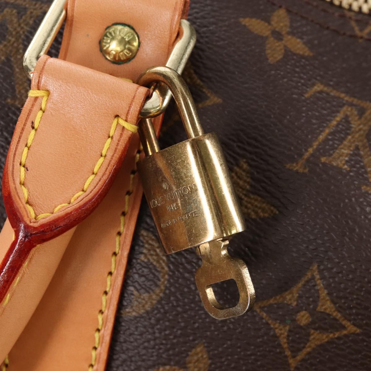 LOUIS VUITTON Monogram Keepall Bandouliere 50 Boston Bag M41416 LV Auth ep16940V