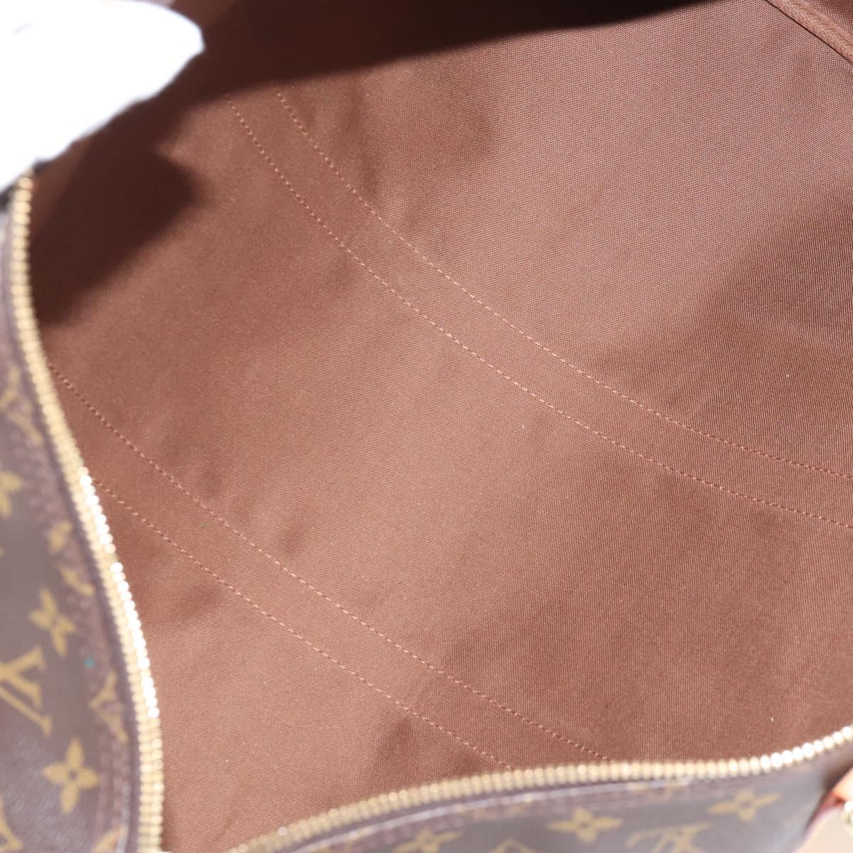 LOUIS VUITTON Monogram Keepall Bandouliere 50 Boston Bag M41416 LV Auth ep16940V