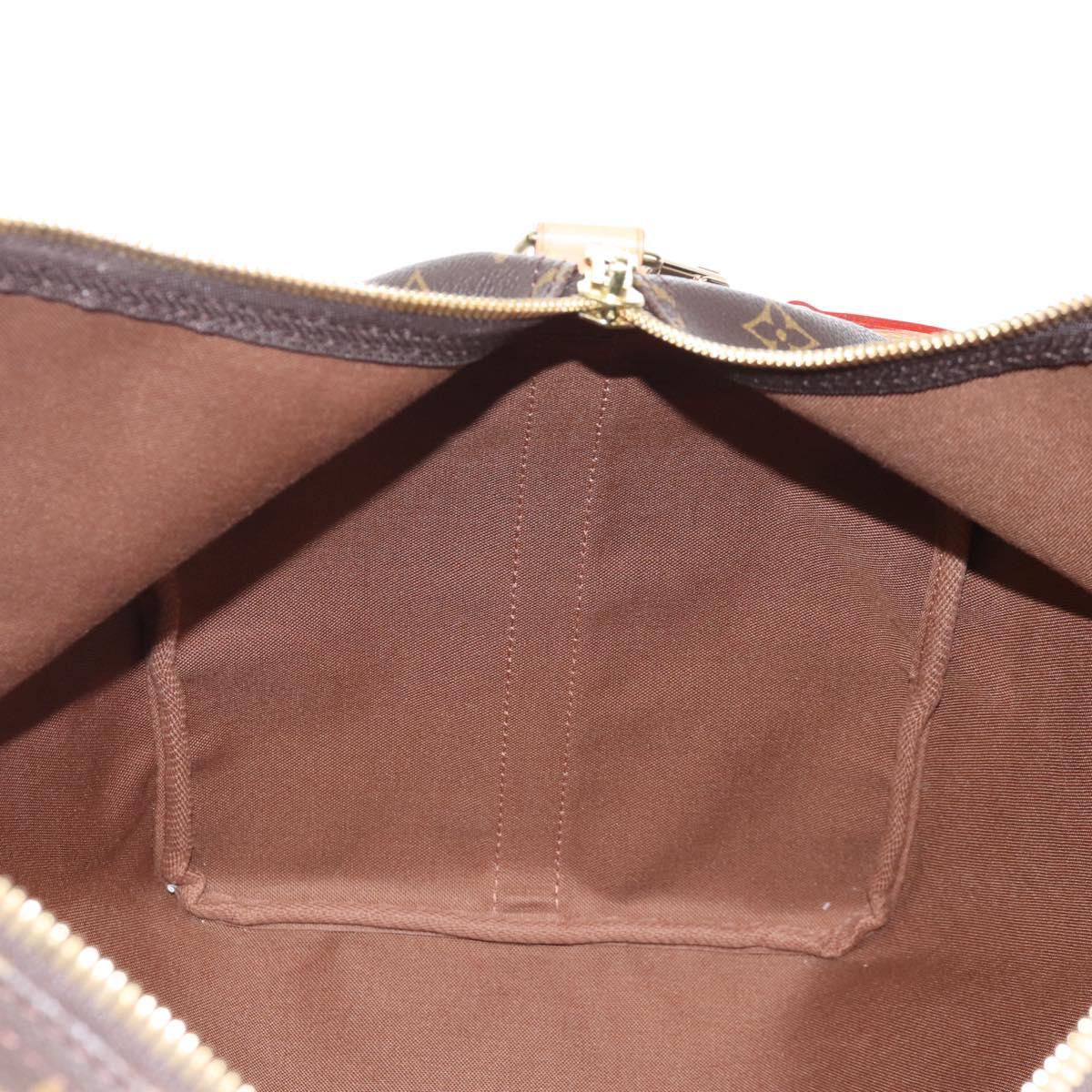 LOUIS VUITTON Monogram Keepall Bandouliere 50 Boston Bag M41416 LV Auth ep16940V