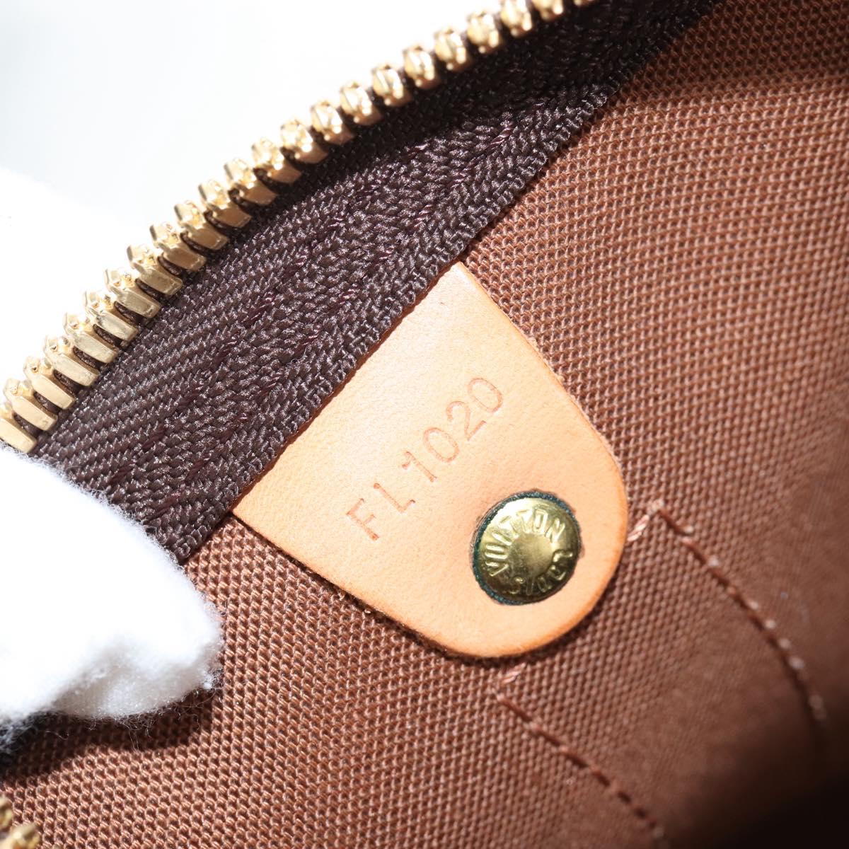 LOUIS VUITTON Monogram Keepall Bandouliere 50 Boston Bag M41416 LV Auth ep16940V