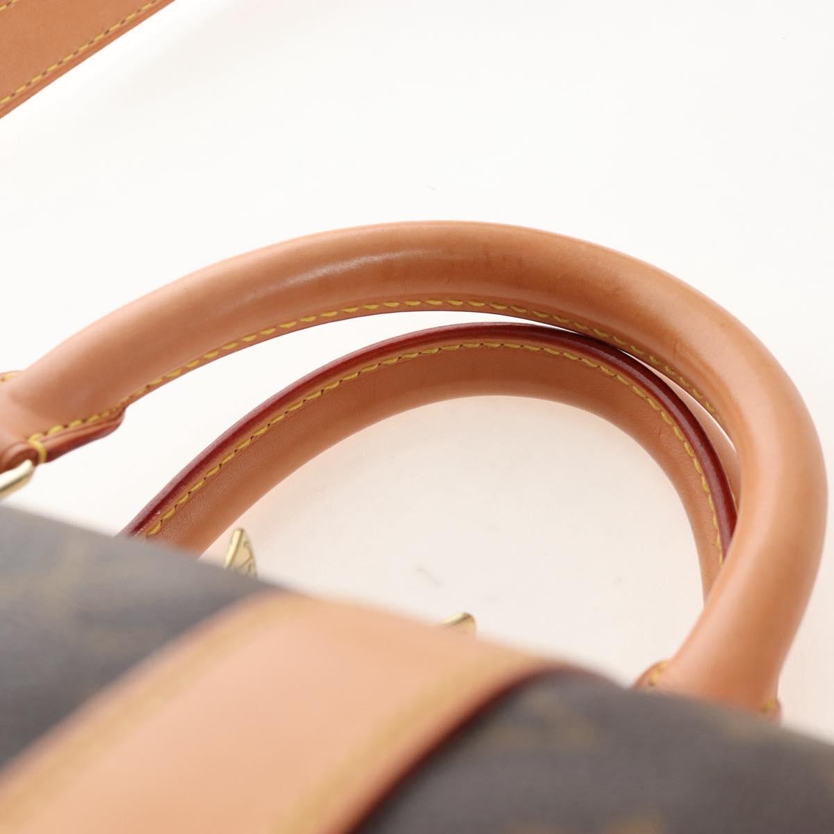 LOUIS VUITTON Monogram Keepall Bandouliere 50 Boston Bag M41416 LV Auth ep16940V