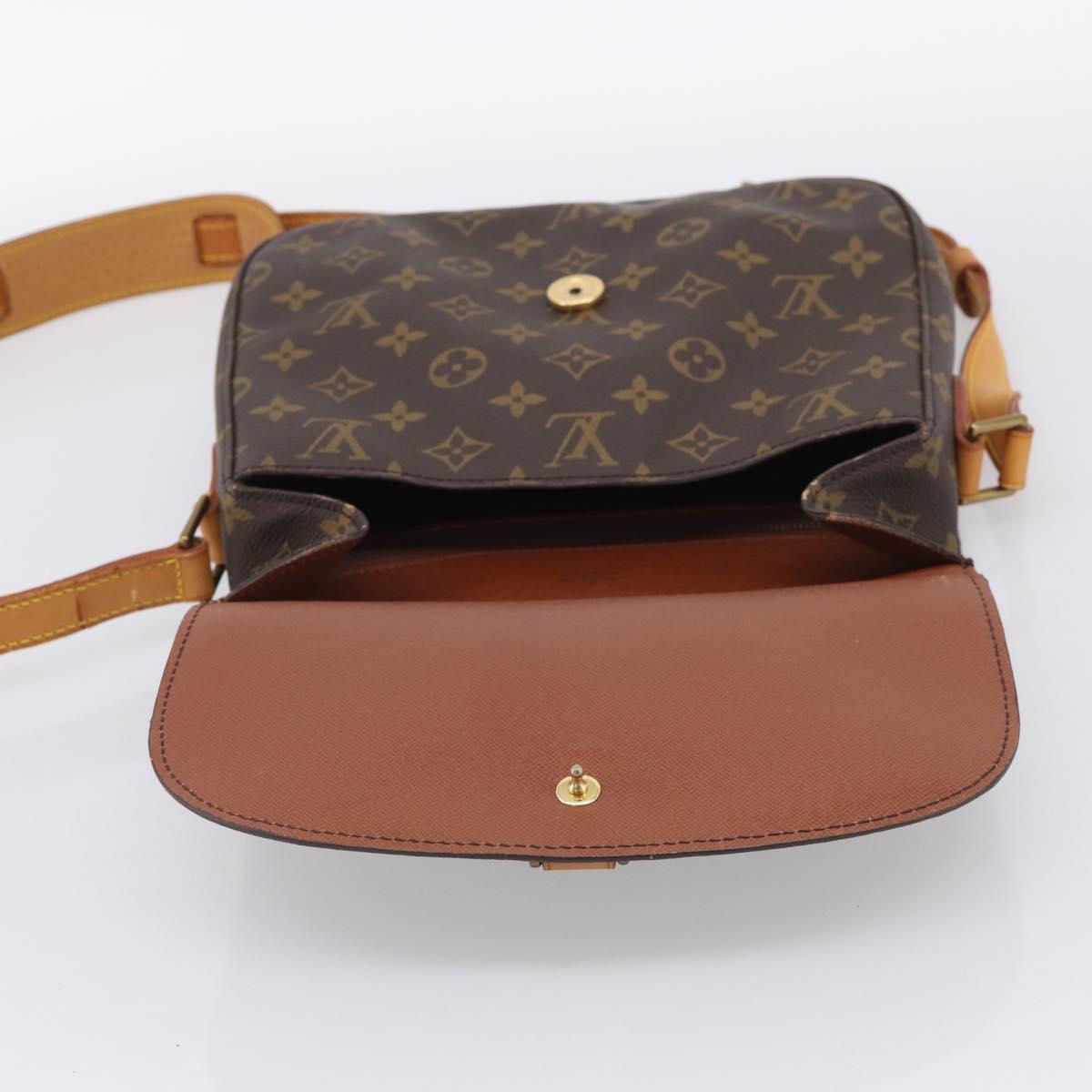 LOUIS VUITTON Monogram Saint Cloud GM Shoulder Bag M51242 LV Auth ep16945