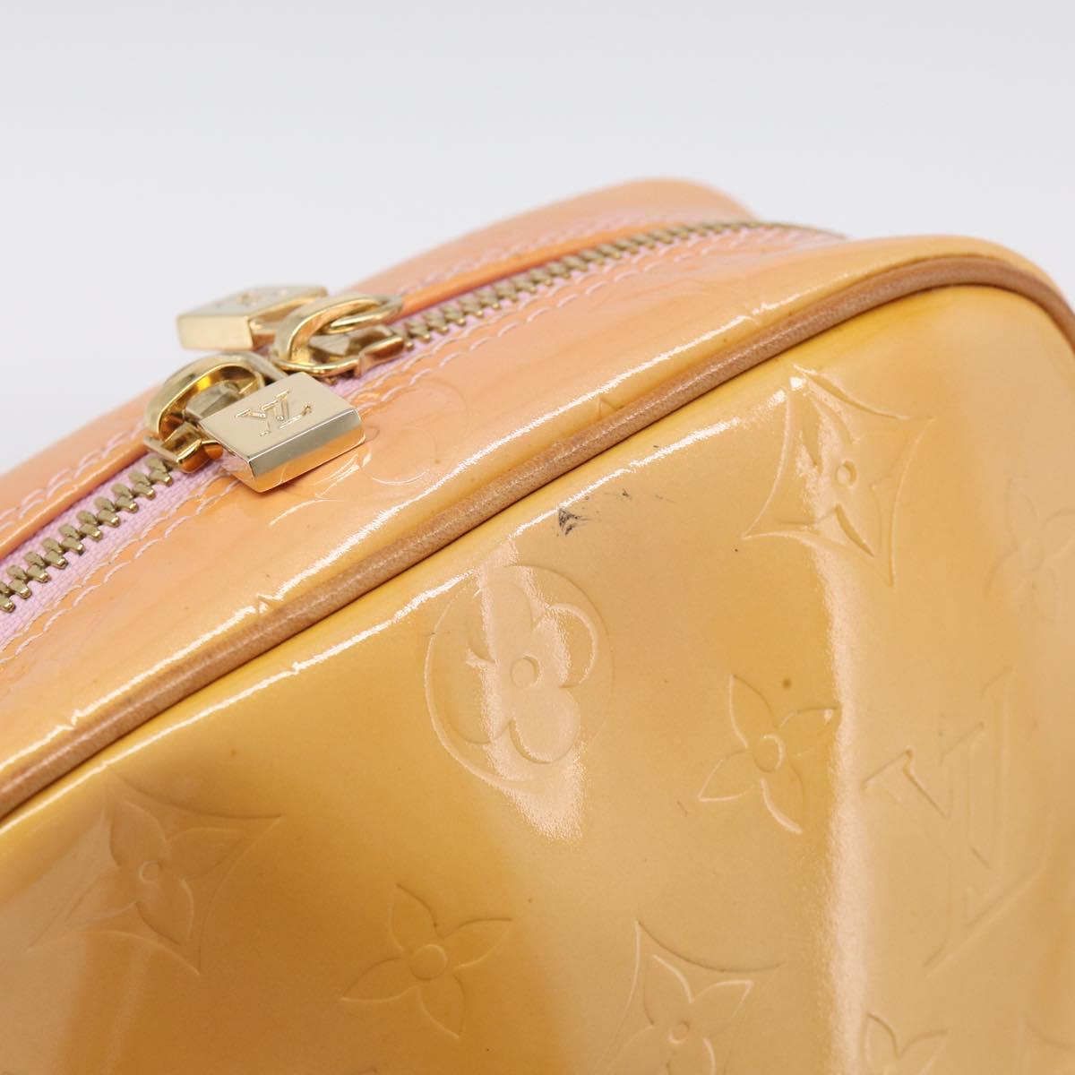 LOUIS VUITTON Monogram Vernis Shoulder Bag Marshmallow Pink M91037 Auth ep16949A
