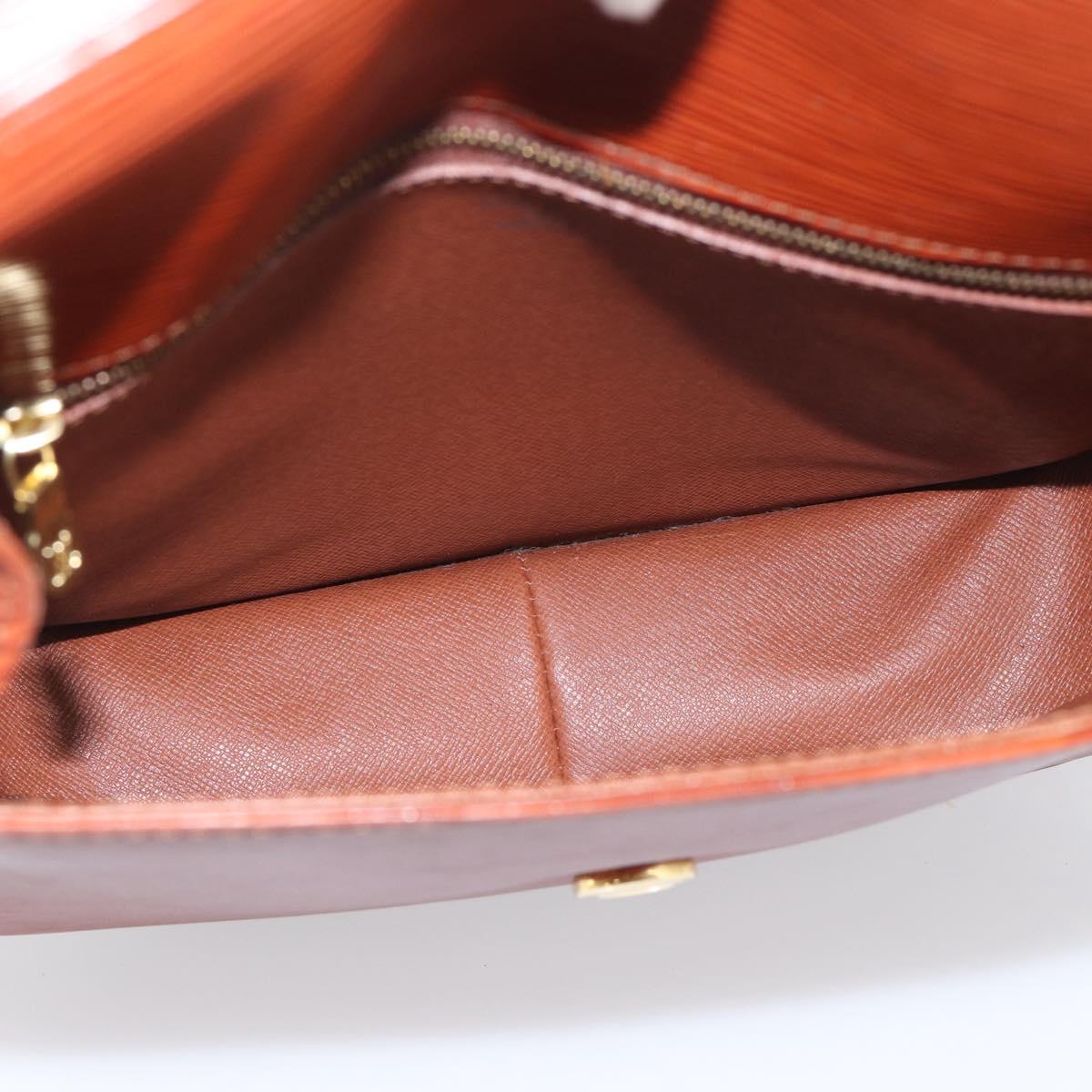 LOUIS VUITTON Epi Saint Cloud GM Shoulder Bag Brown M52193 LV Auth ep16950A