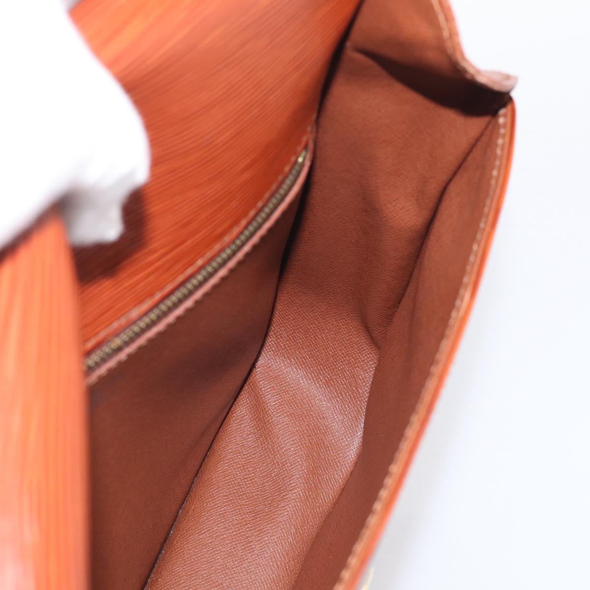 LOUIS VUITTON Epi Saint Cloud GM Shoulder Bag Brown M52193 LV Auth ep16950A