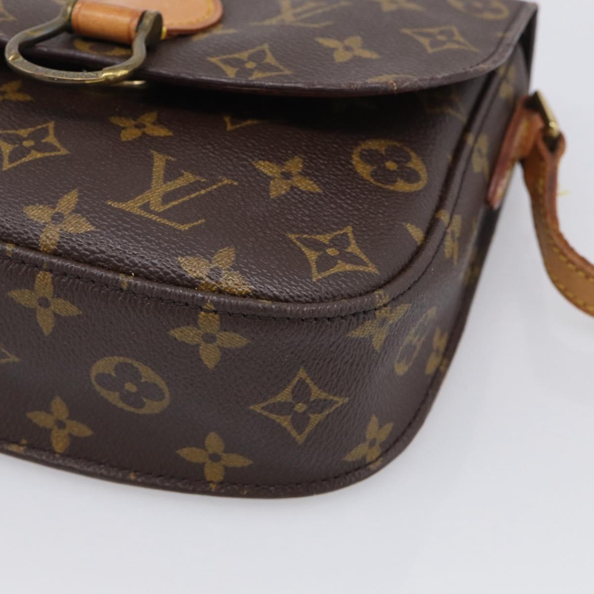 LOUIS VUITTON Monogram Saint Cloud MM Shoulder Bag M51243 LV Auth ep16953