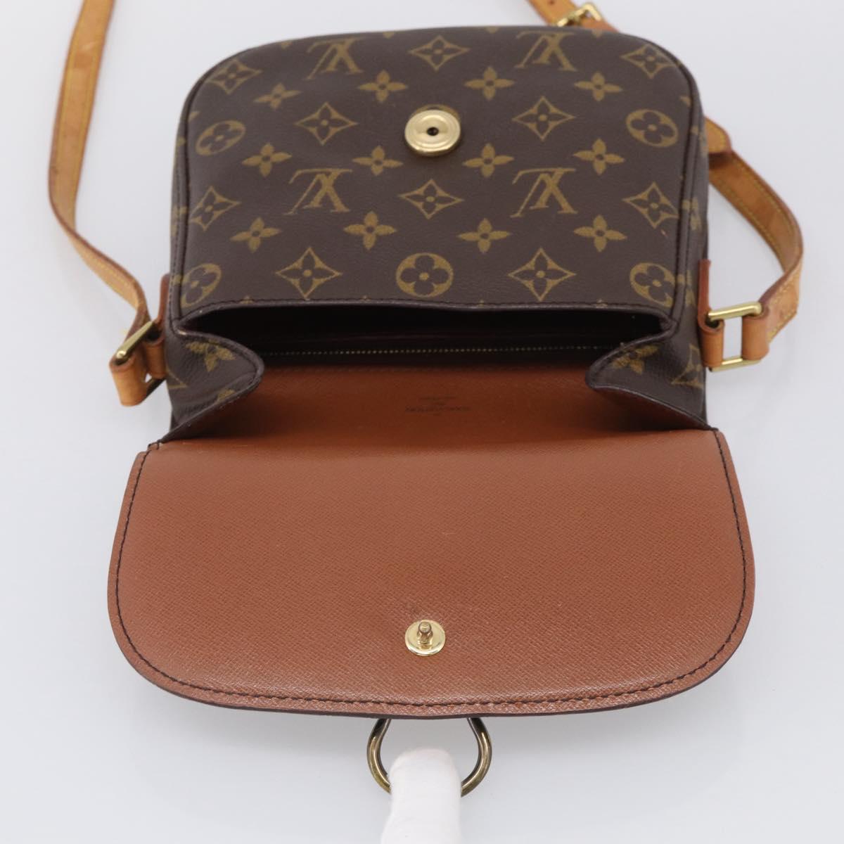 LOUIS VUITTON Monogram Saint Cloud MM Shoulder Bag M51243 LV Auth ep16953