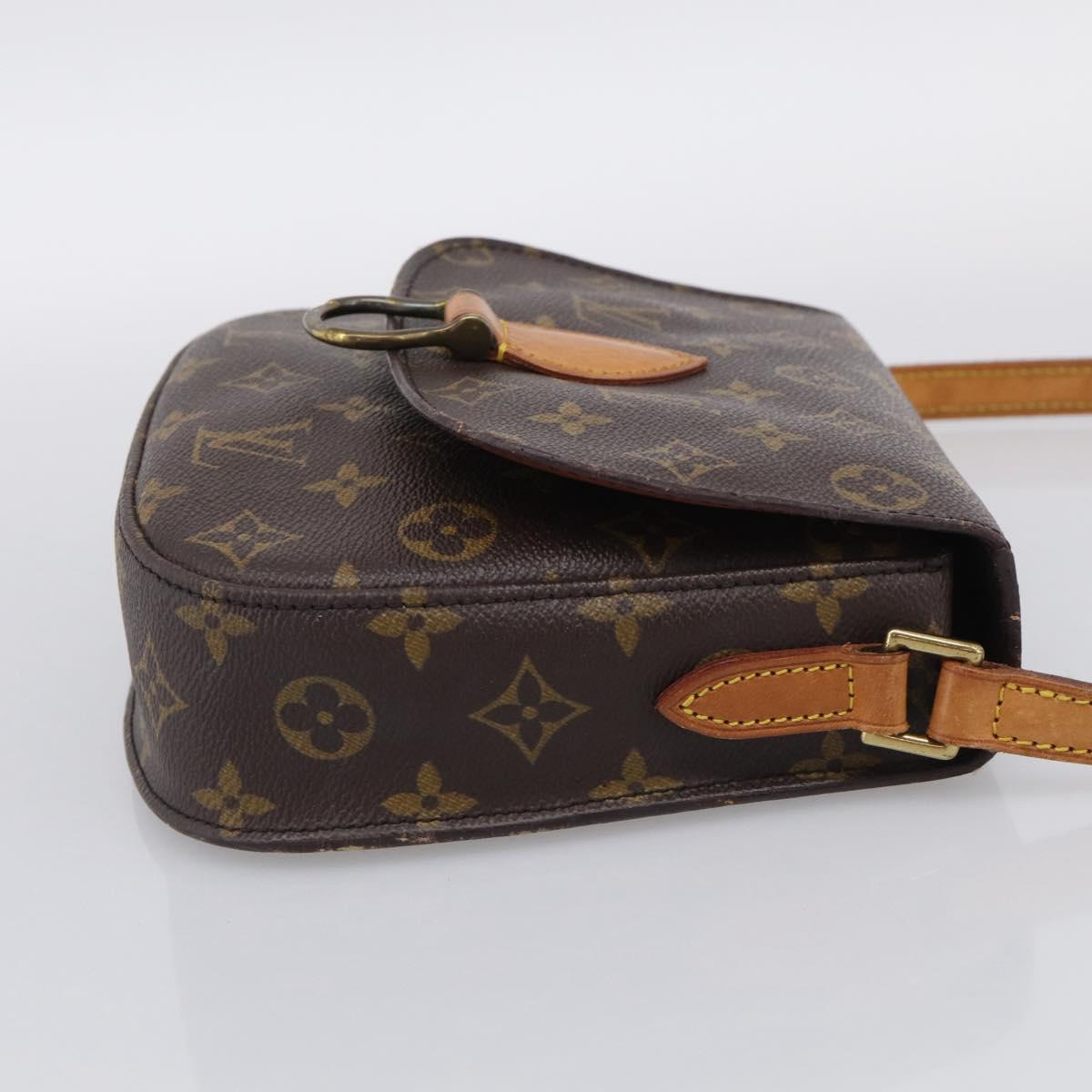 LOUIS VUITTON Monogram Saint Cloud MM Shoulder Bag M51243 LV Auth ep16953