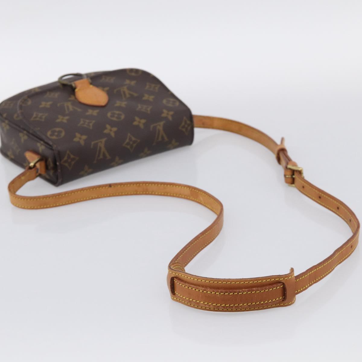 LOUIS VUITTON Monogram Saint Cloud MM Shoulder Bag M51243 LV Auth ep16953