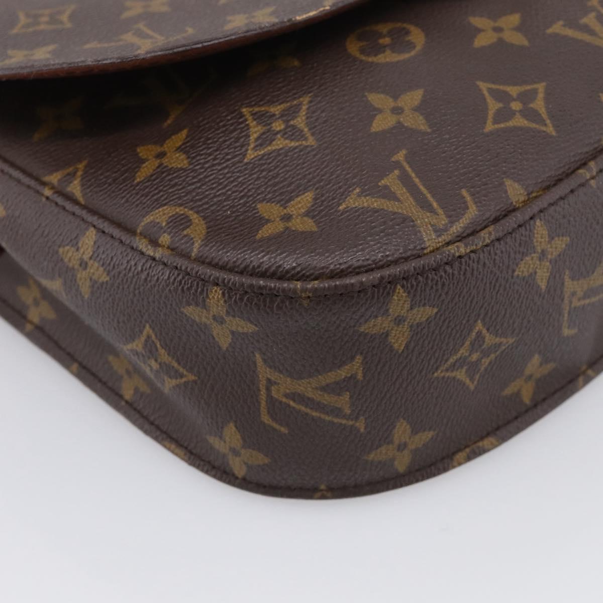 LOUIS VUITTON Monogram Saint Cloud GM Shoulder Bag M51242 LV Auth ep16954