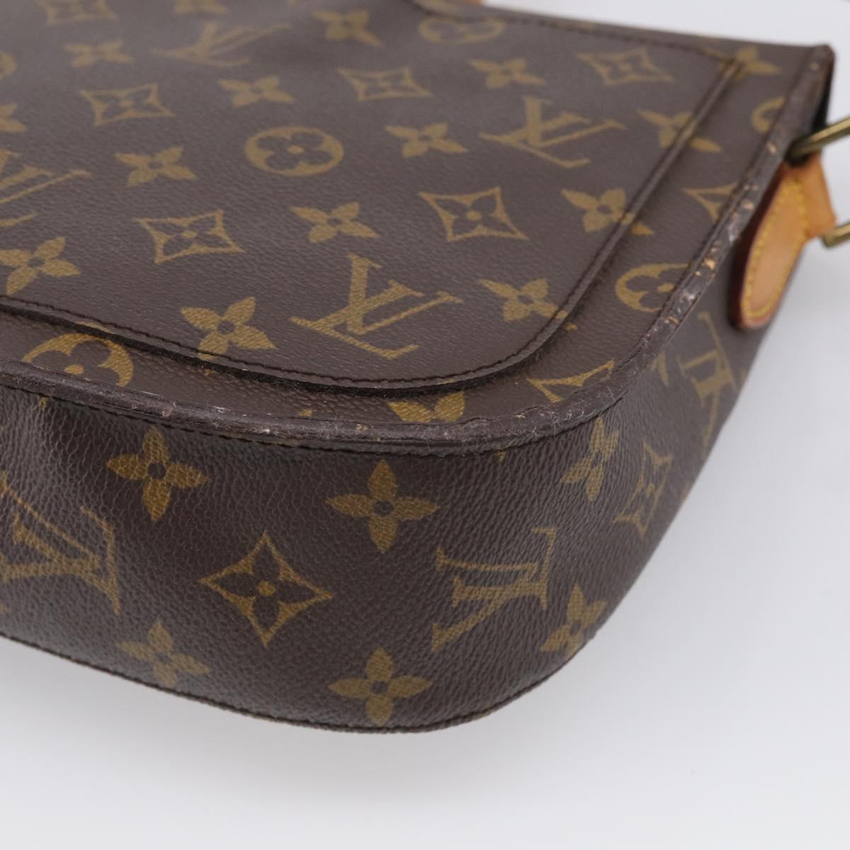 LOUIS VUITTON Monogram Saint Cloud GM Shoulder Bag M51242 LV Auth ep16954