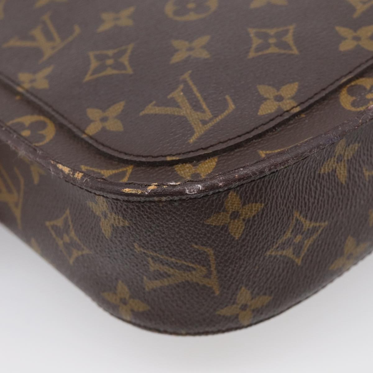 LOUIS VUITTON Monogram Saint Cloud GM Shoulder Bag M51242 LV Auth ep16954