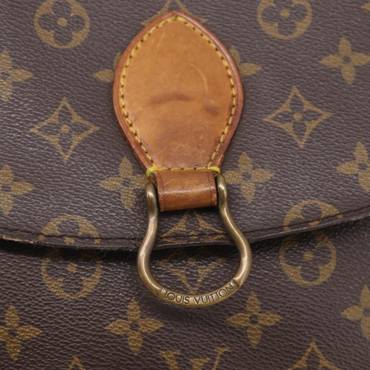 LOUIS VUITTON Monogram Saint Cloud GM Shoulder Bag M51242 LV Auth ep16954