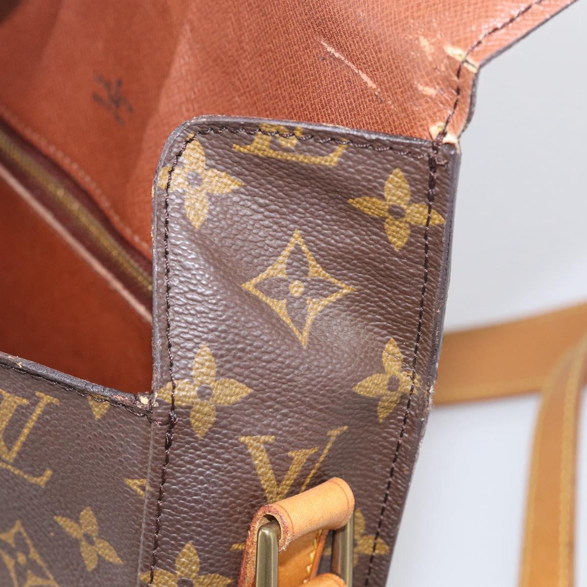 LOUIS VUITTON Monogram Saint Cloud GM Shoulder Bag M51242 LV Auth ep16954