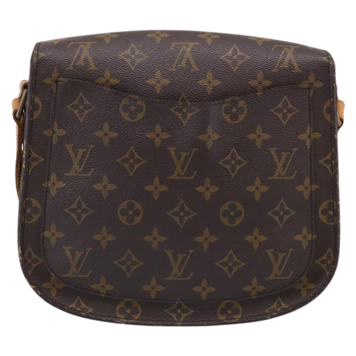LOUIS VUITTON Monogram Saint Cloud GM Shoulder Bag M51242 LV Auth ep16954