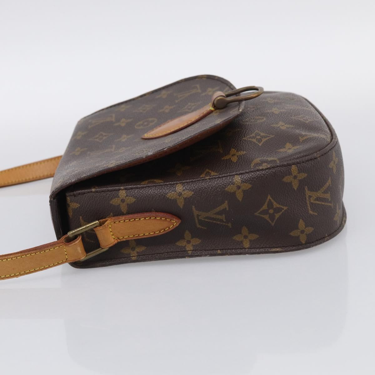 LOUIS VUITTON Monogram Saint Cloud GM Shoulder Bag M51242 LV Auth ep16954