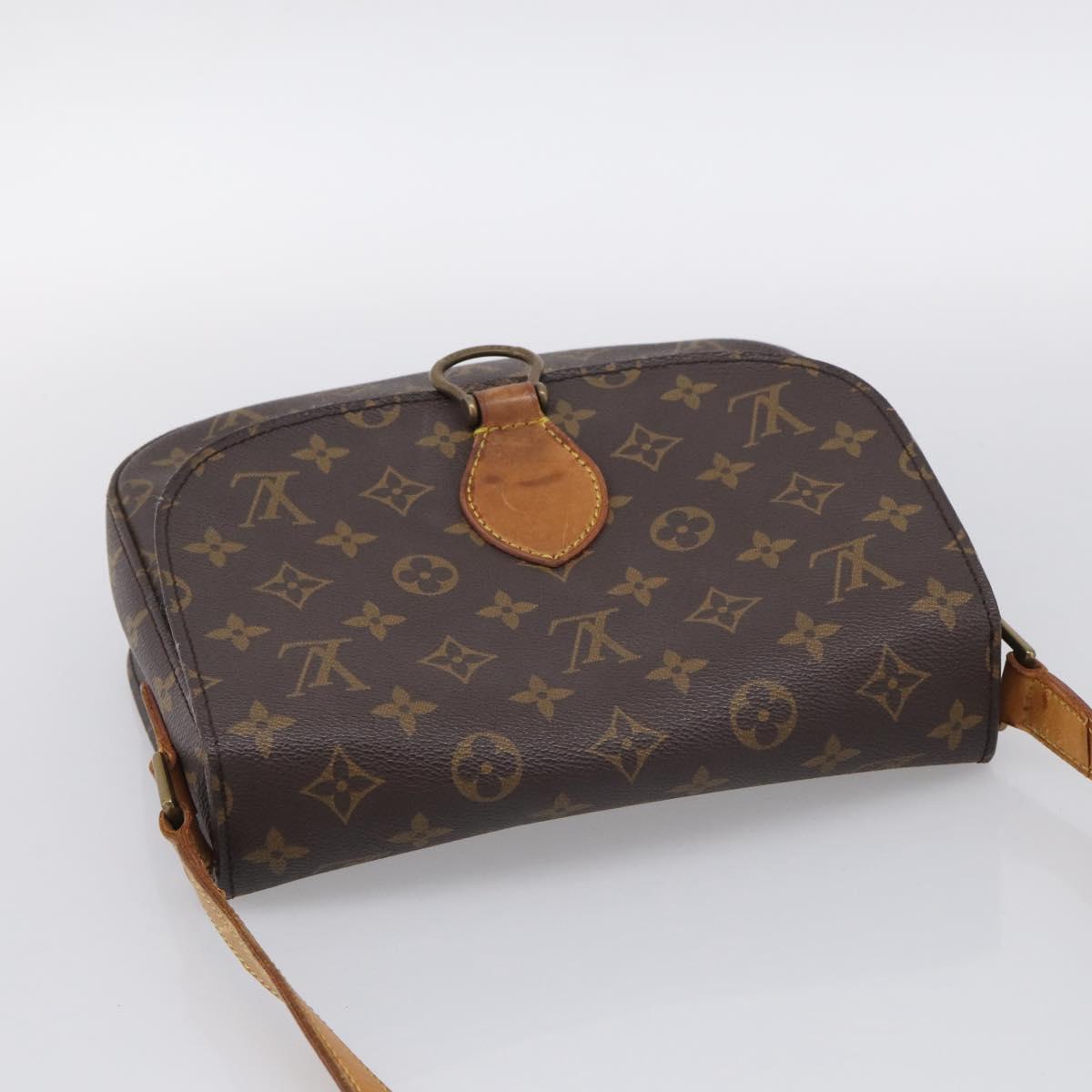 LOUIS VUITTON Monogram Saint Cloud GM Shoulder Bag M51242 LV Auth ep16954