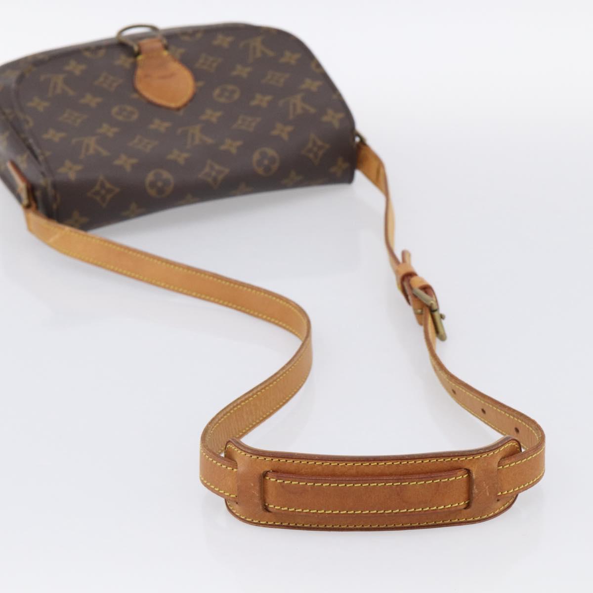 LOUIS VUITTON Monogram Saint Cloud GM Shoulder Bag M51242 LV Auth ep16954
