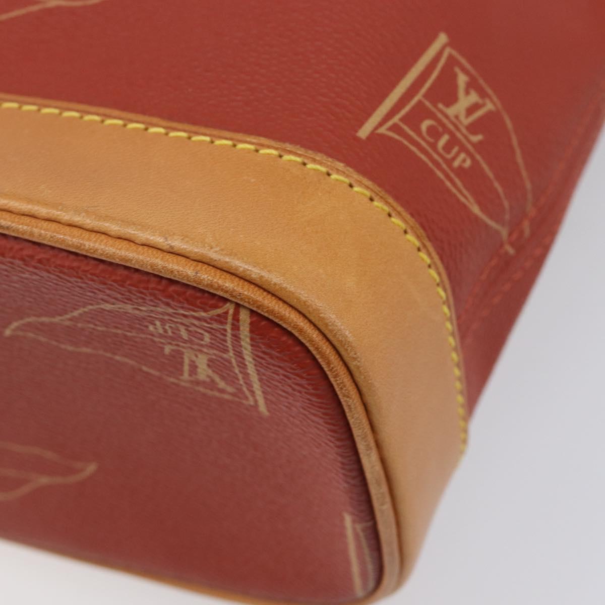 LOUIS VUITTON LV Cup Rutuke Shoulder Bag Red M80027 LV Auth ep16961A