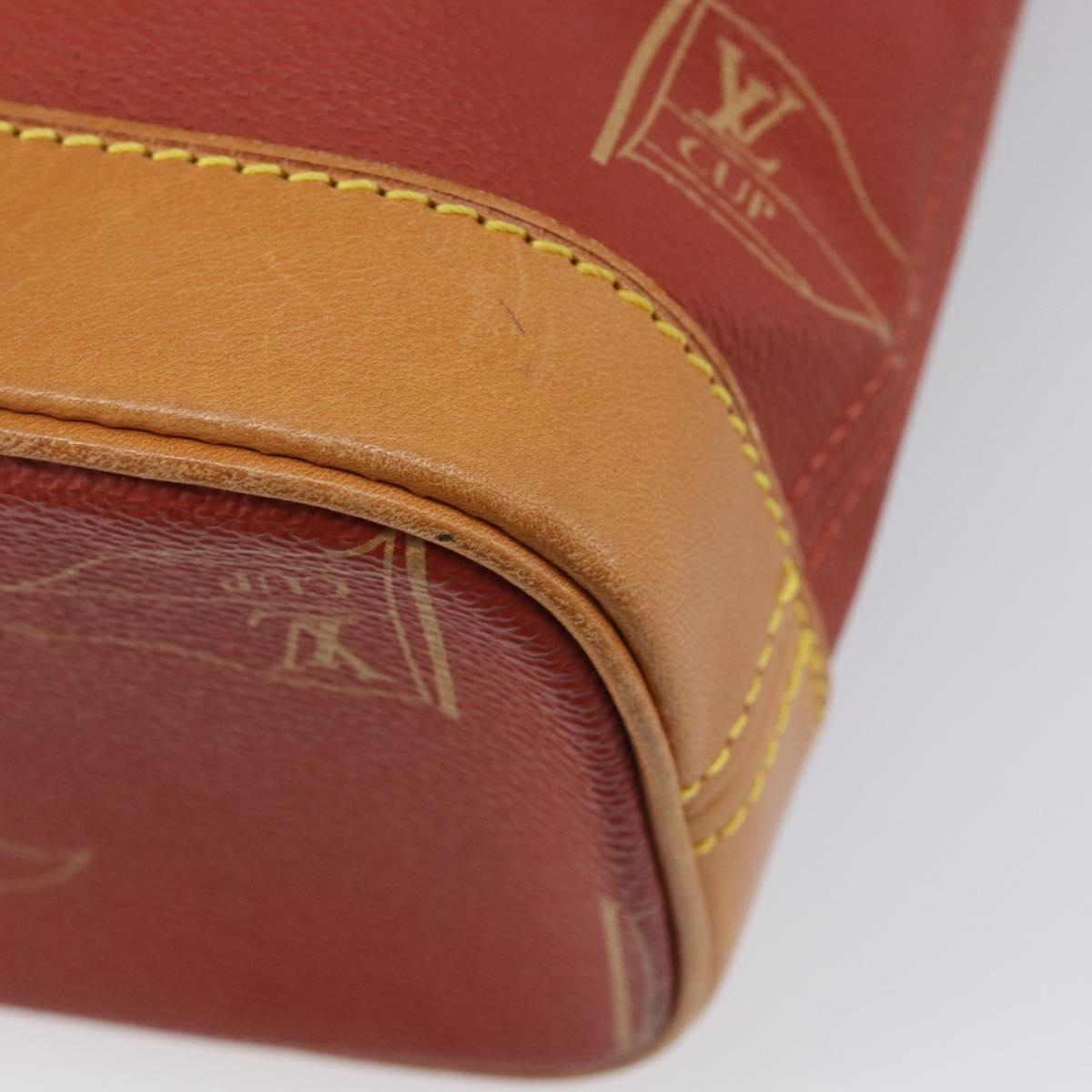 LOUIS VUITTON LV Cup Rutuke Shoulder Bag Red M80027 LV Auth ep16961A