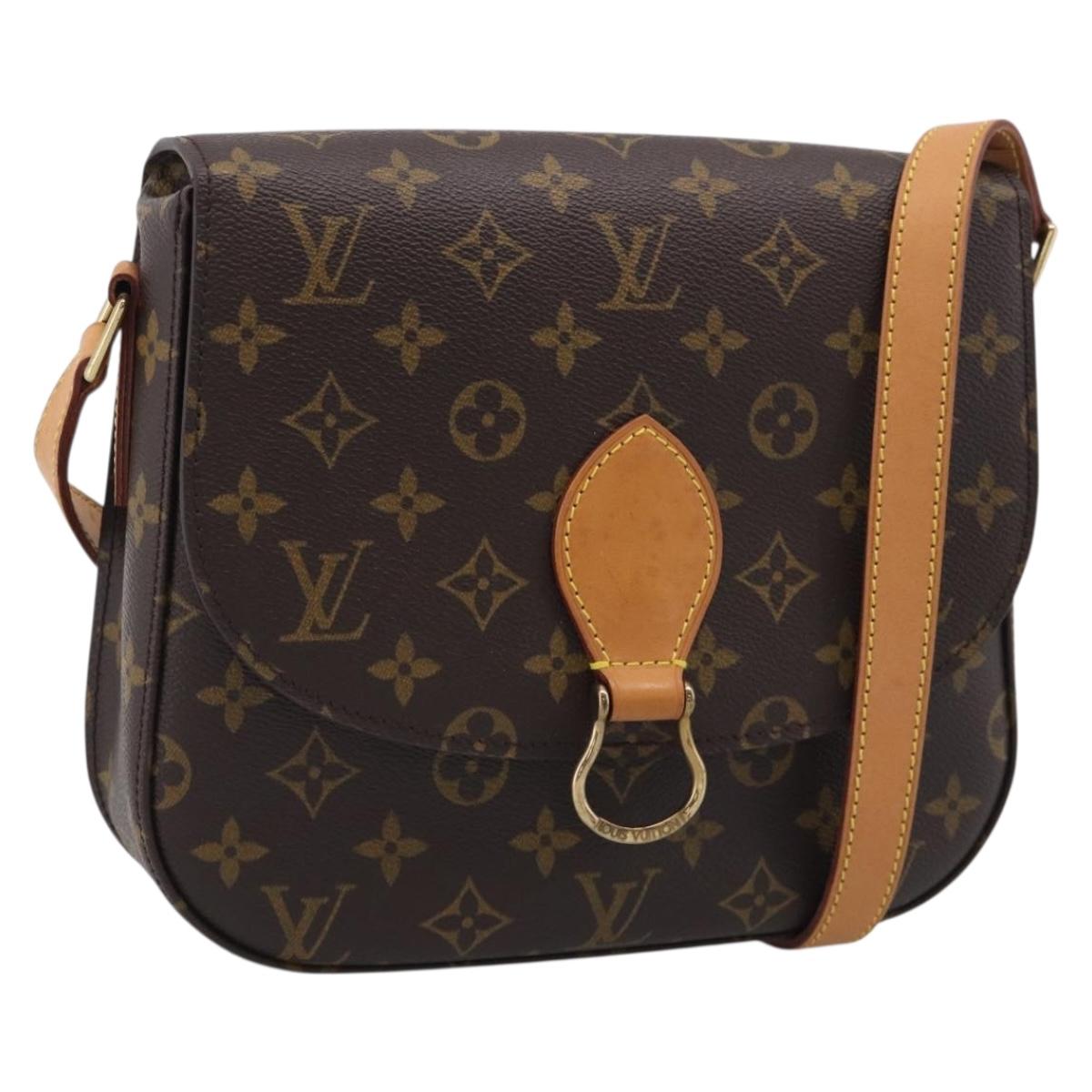 LOUIS VUITTON Monogram Saint Cloud GM Shoulder Bag M51242 LV Auth ep16965V