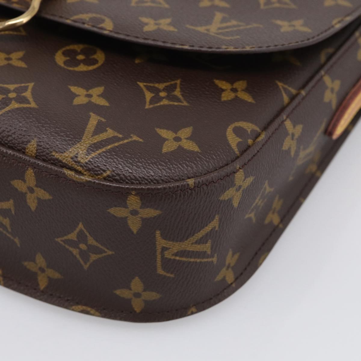 LOUIS VUITTON Monogram Saint Cloud GM Shoulder Bag M51242 LV Auth ep16965V