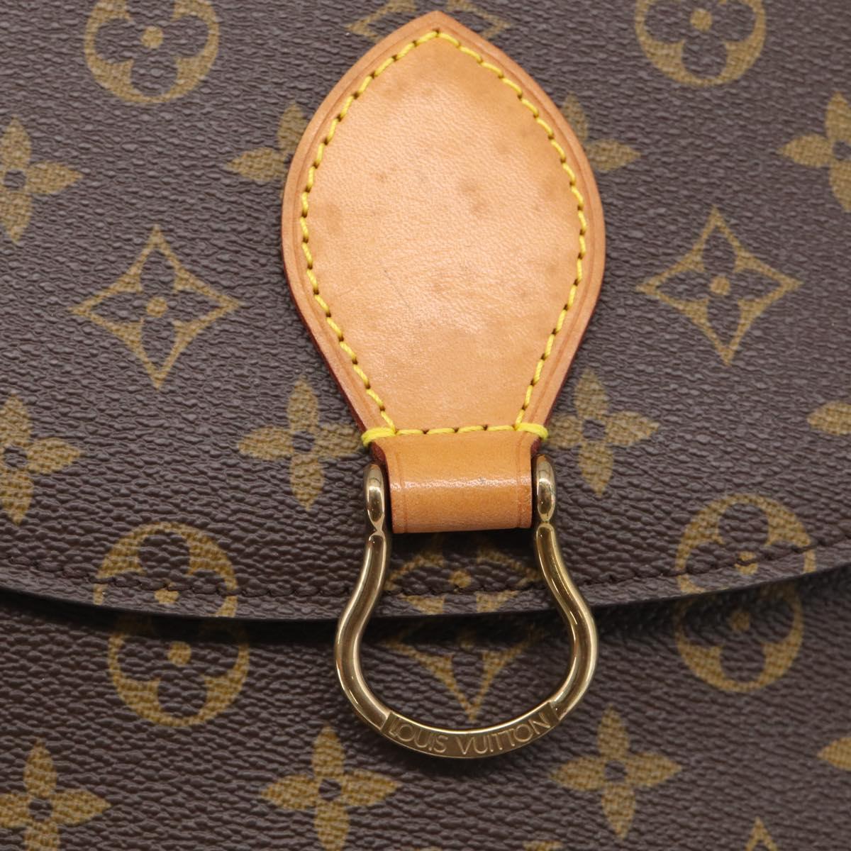 LOUIS VUITTON Monogram Saint Cloud GM Shoulder Bag M51242 LV Auth ep16965V