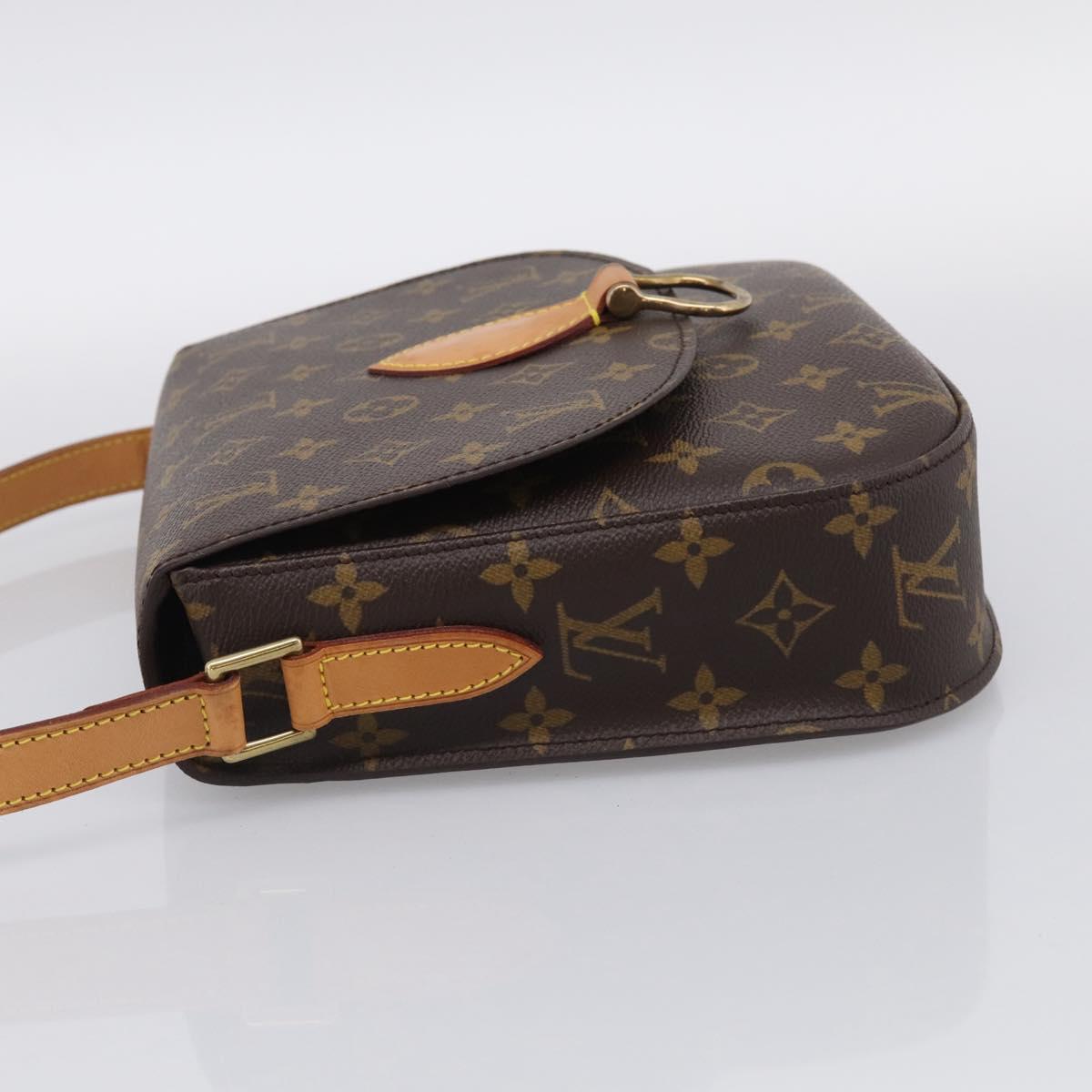 LOUIS VUITTON Monogram Saint Cloud GM Shoulder Bag M51242 LV Auth ep16965V