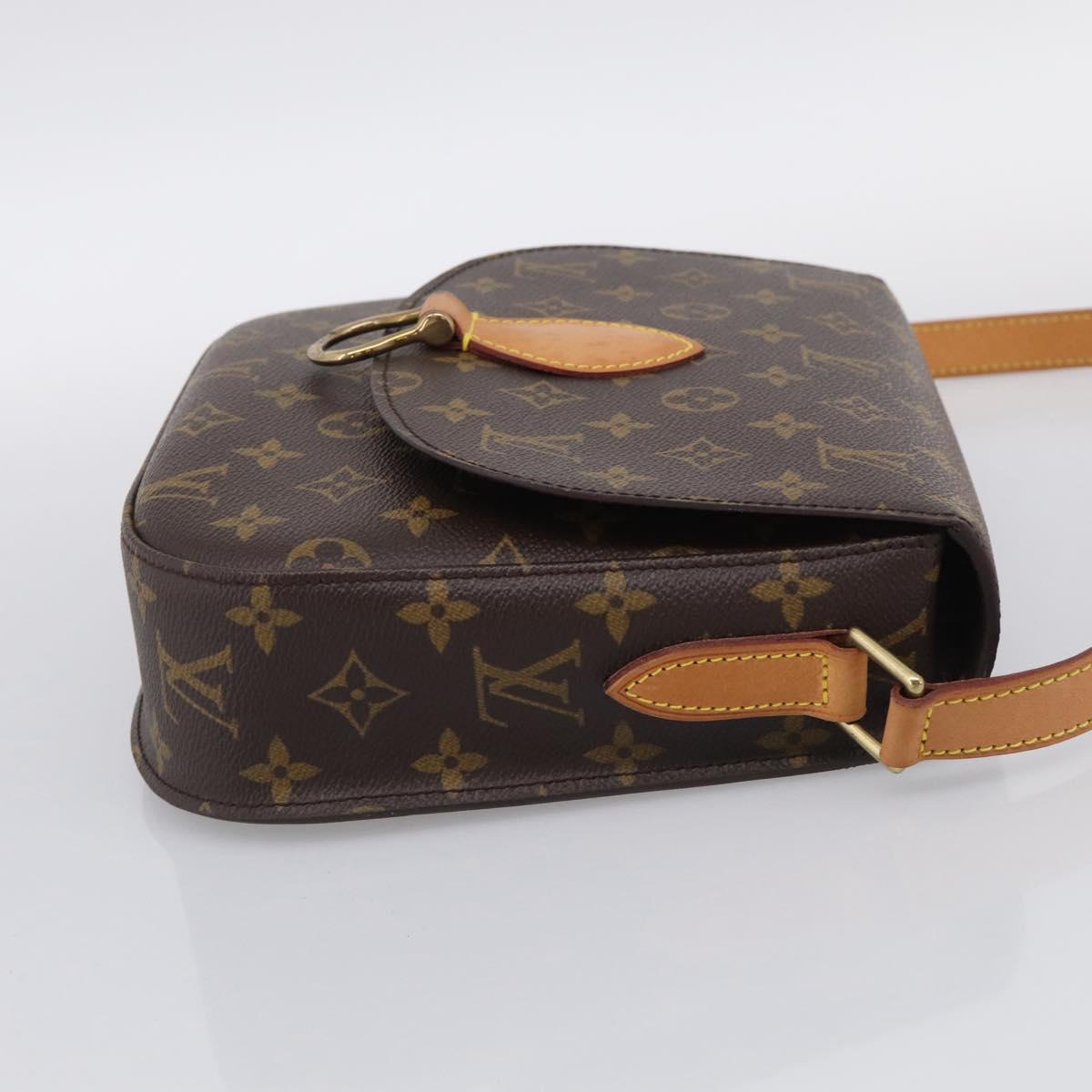 LOUIS VUITTON Monogram Saint Cloud GM Shoulder Bag M51242 LV Auth ep16965V