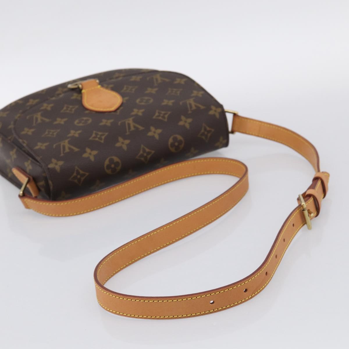 LOUIS VUITTON Monogram Saint Cloud GM Shoulder Bag M51242 LV Auth ep16965V