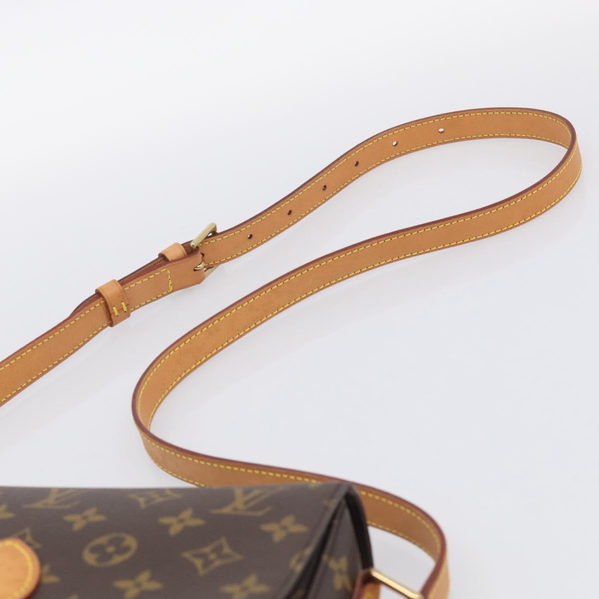 LOUIS VUITTON Monogram Saint Cloud GM Shoulder Bag M51242 LV Auth ep16965V