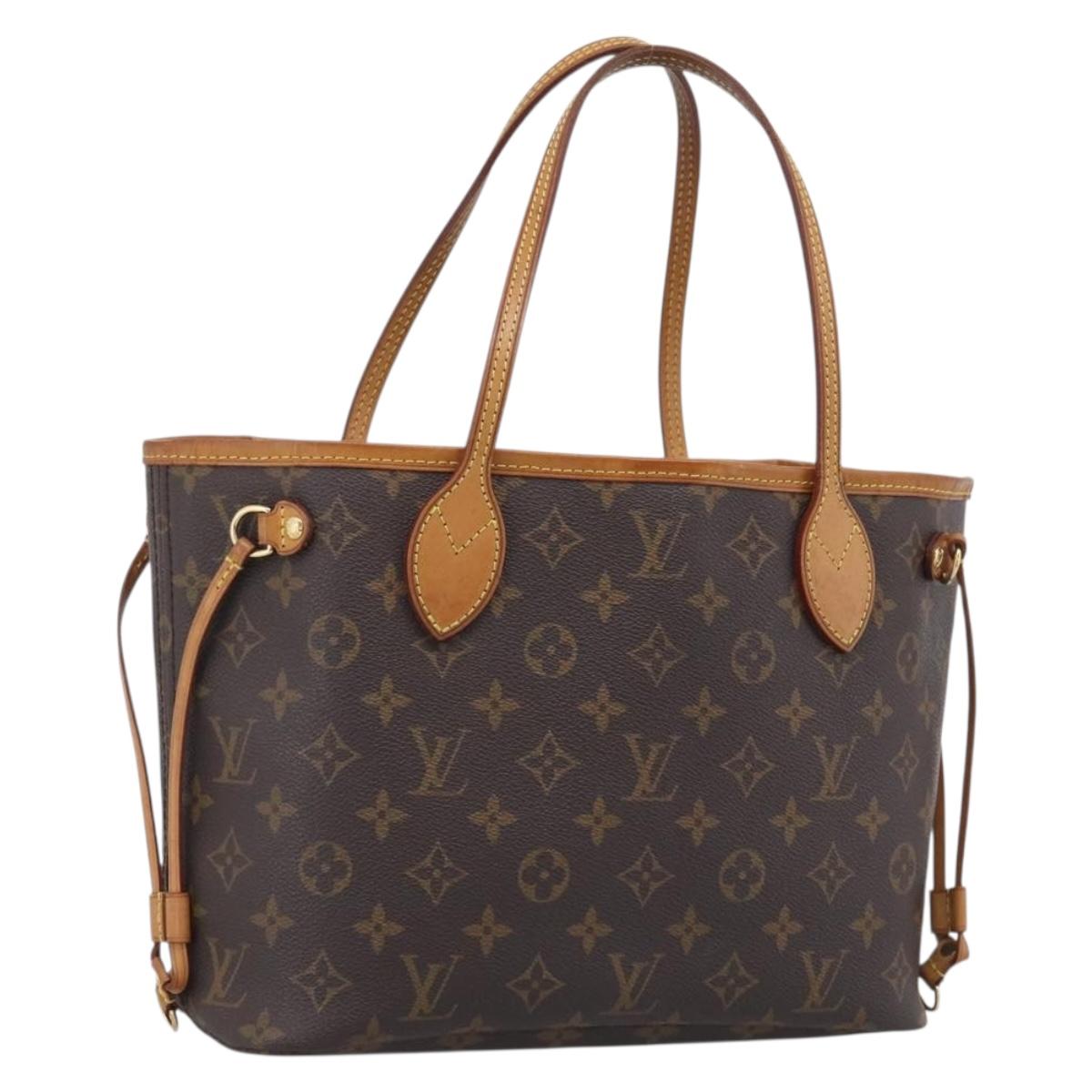 LOUIS VUITTON Monogram Neverfull PM Tote Bag M40155 LV Auth ep16970A