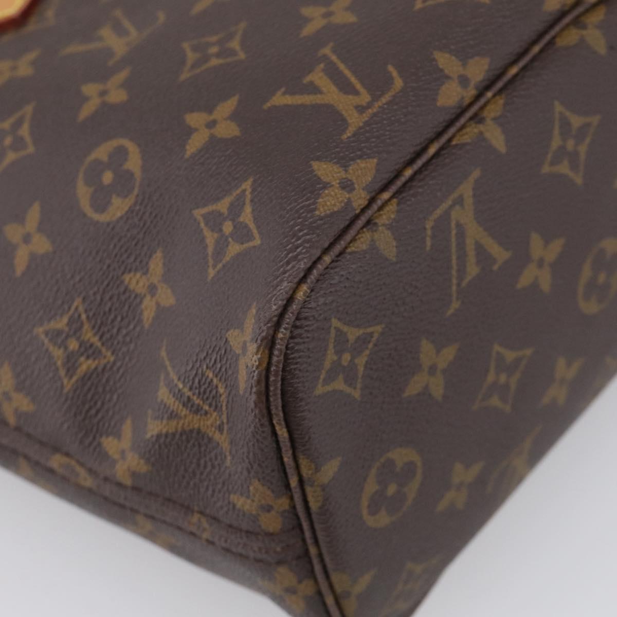 LOUIS VUITTON Monogram Neverfull PM Tote Bag M40155 LV Auth ep16970A