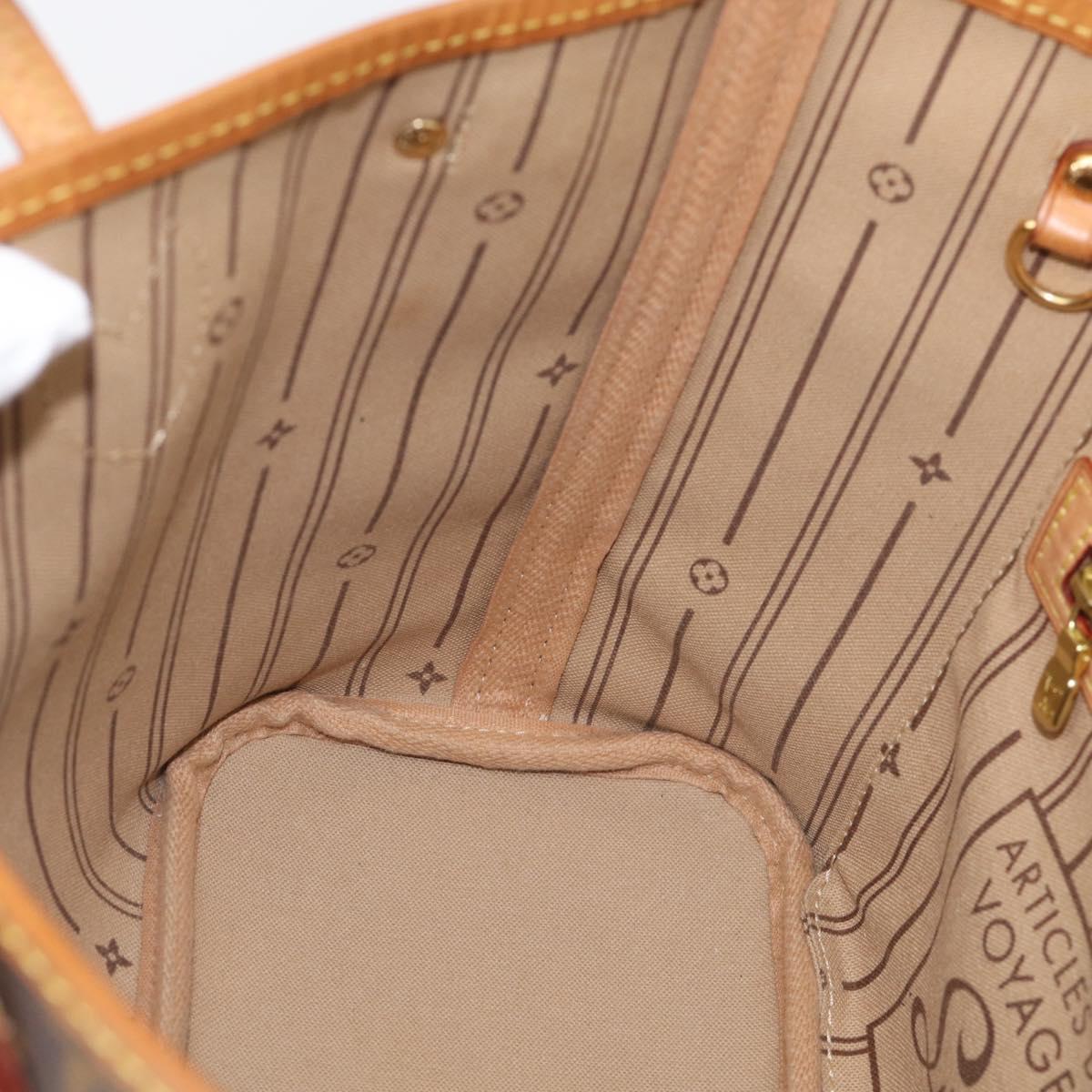 LOUIS VUITTON Monogram Neverfull PM Tote Bag M40155 LV Auth ep16970A