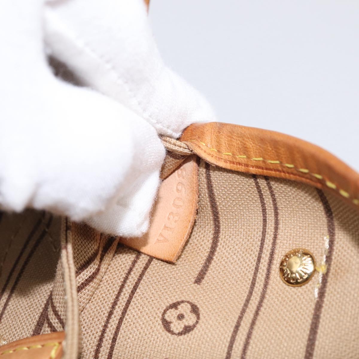 LOUIS VUITTON Monogram Neverfull PM Tote Bag M40155 LV Auth ep16970A